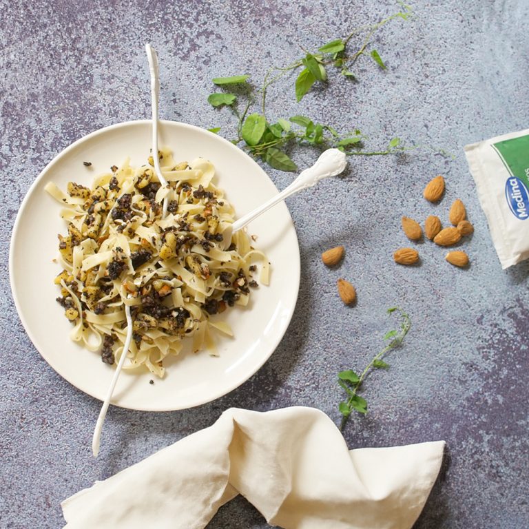 RECETA MI DULCE TENTACIÓN - PASTA CON MORCILLA