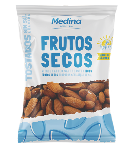 Almendra tostada piel sin sal