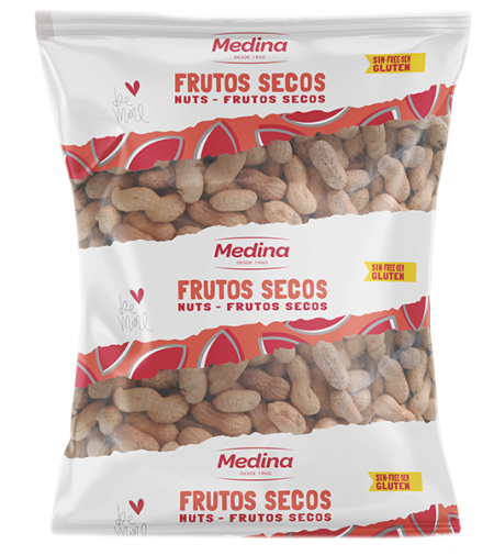 Cacahuete cáscara tostado