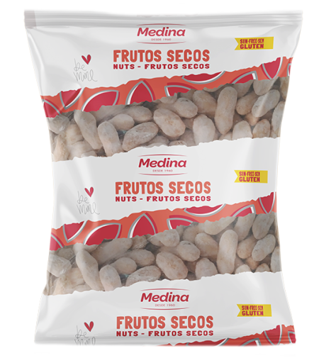 Cacahuete cáscara salado