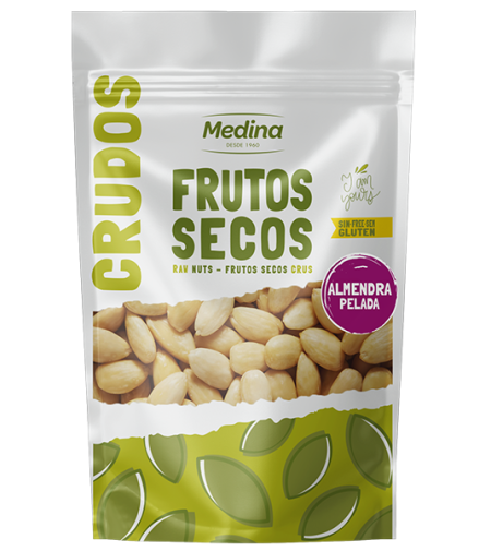 Almendra cruda repelada