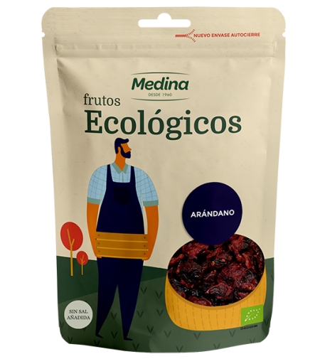 Arándano deshidratado ecológico