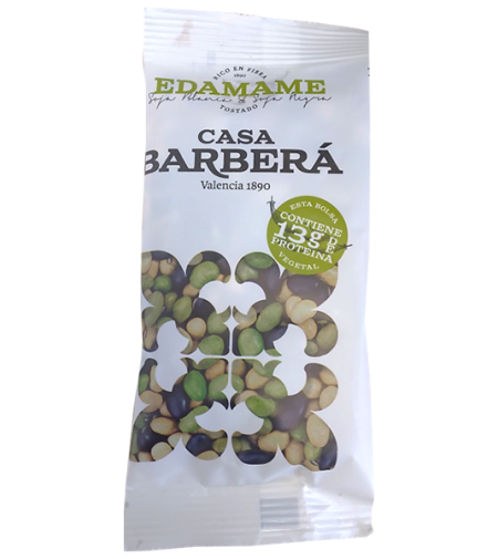 Mix edamame soja negra y blanca