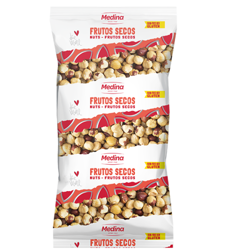 Avellana repelada tostada