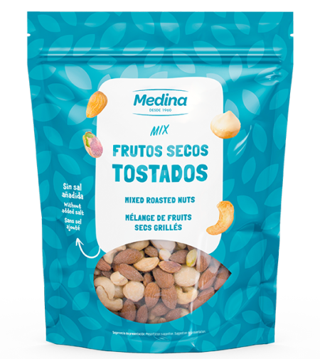 Mix frutos secos tostados sin sal